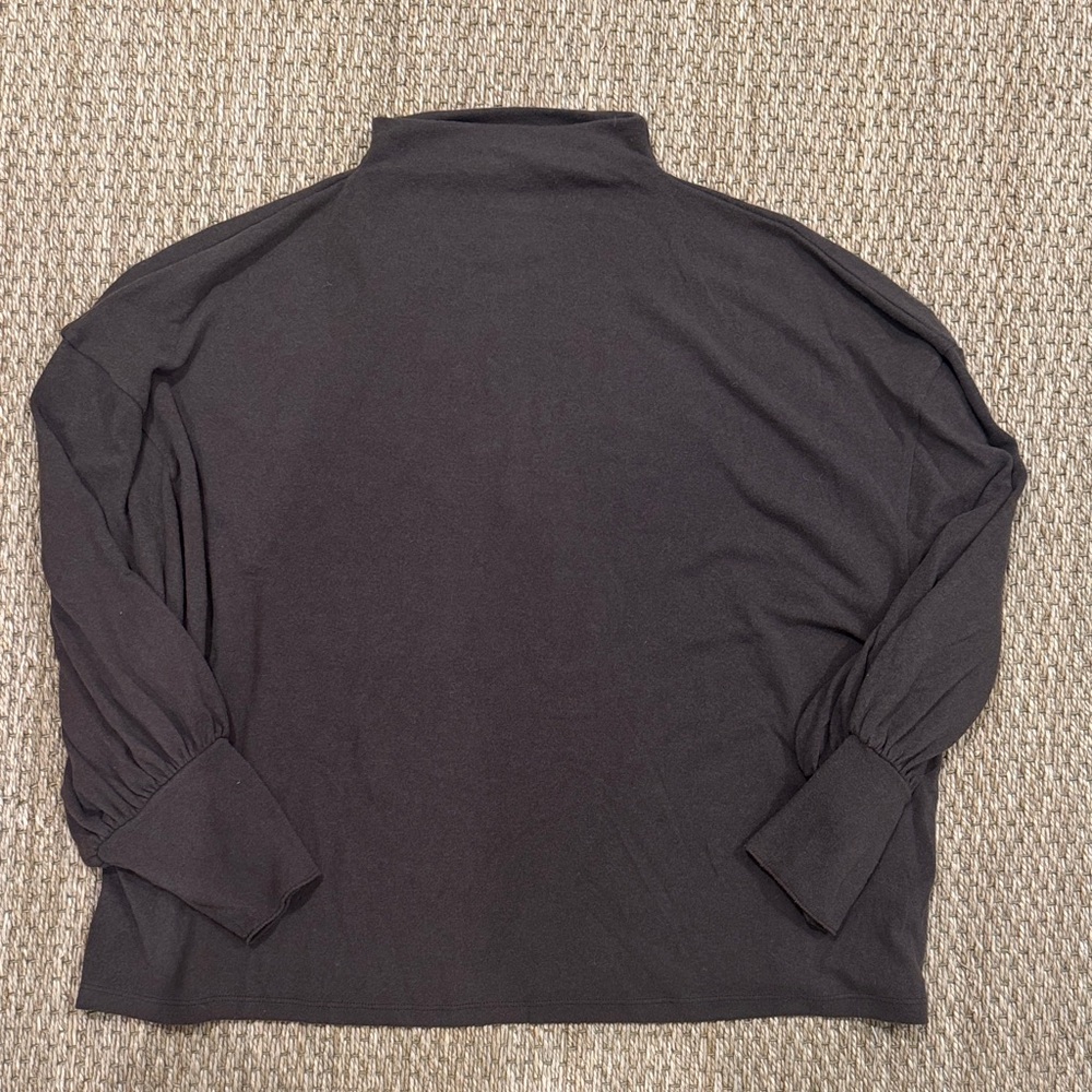 Madewell Dreamiest Knit Mockneck Sweater in Roasted Chickory